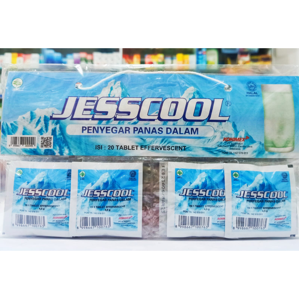 

Jesscool Effervescent - Penyegar Panas Dalam