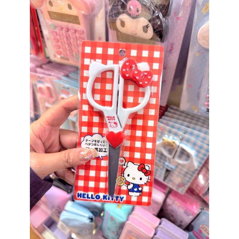 

JAPAN SANRIO Face Scissors Hello Kitty