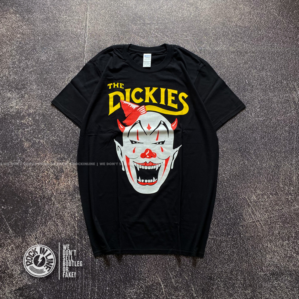 THE DICKIES - DEVIL CLOWN Kaos Band Original