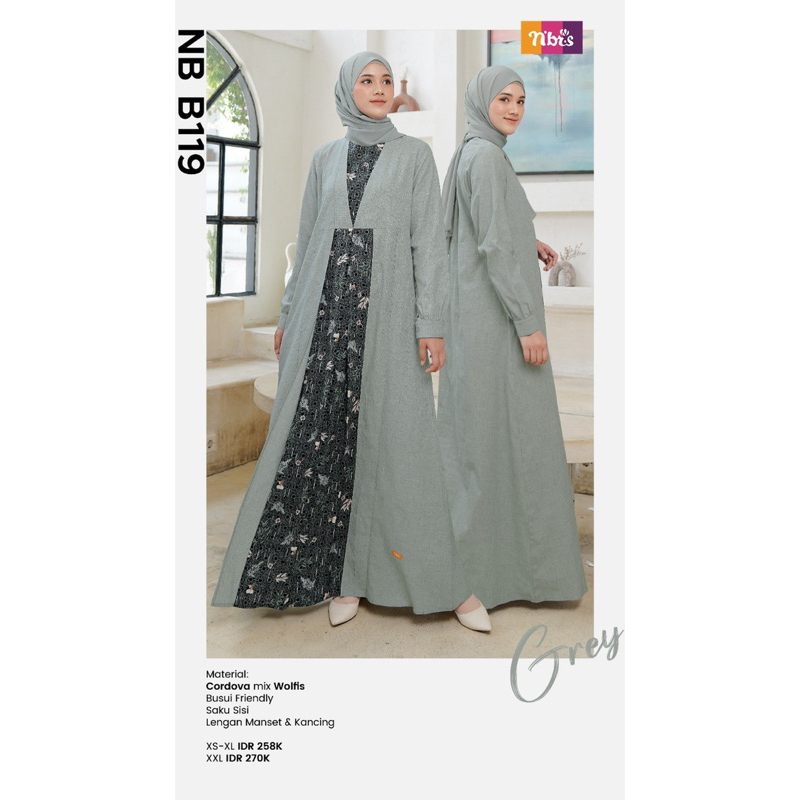 Gamis Nibras NB B119