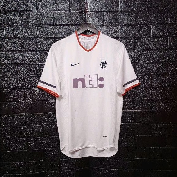 RETRO GS RANGERS  GLASGOW GLS RANGERS 01 02 2001-2002 AWAY _ JERSEY BAJU BOLA