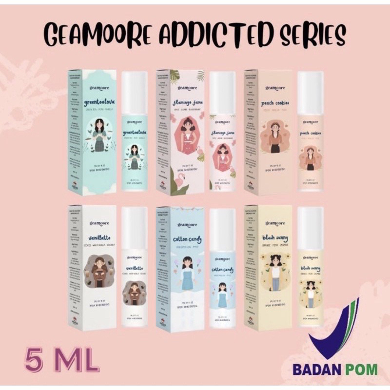 PARFUM GEAMOORE 5ml Roll On BEST SELLER BPOM
