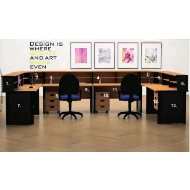 Meja Counter - Meja Resepsionis Expo MP Series