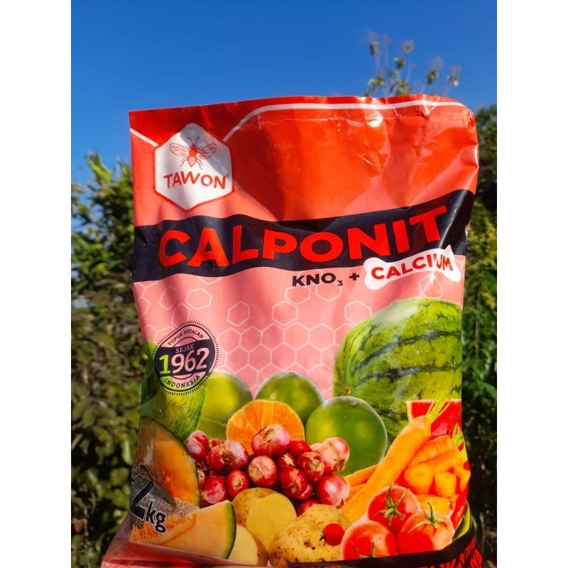 Pupuk Calponit Cap Tawon KNO3 Merah Tawon Kno3 + Calsium 2KG