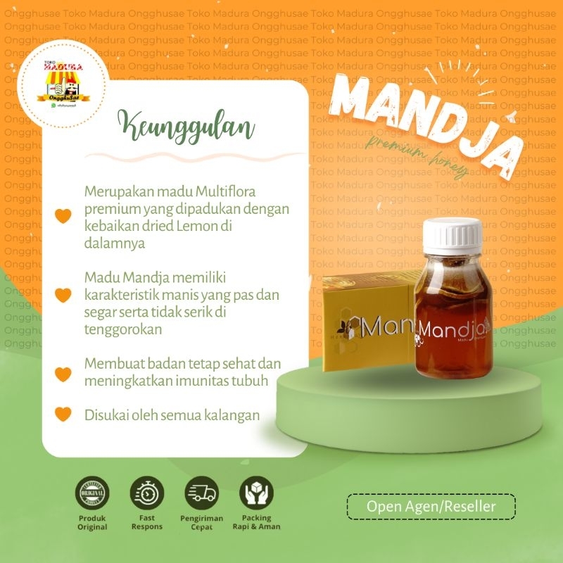 

#Herbalov - MADU MANDJA DRIED LEMON | MADU DIET