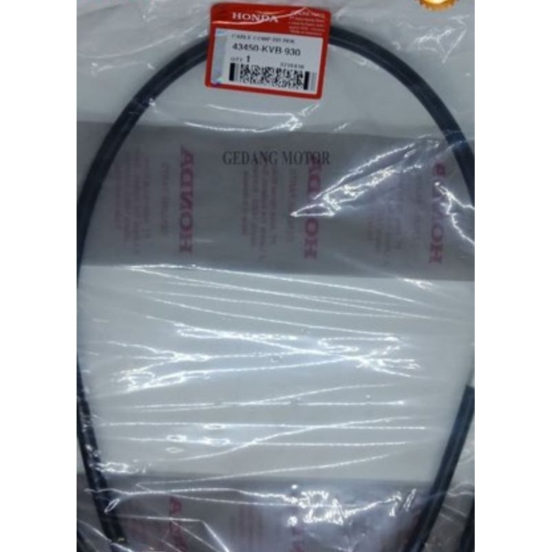 KABEL REM 43450-KVB-930 HGP AHM 100% ORIGINAL KABEL REM BELAKANG VARIO 110 OLD ORI AHM 43450KVB930