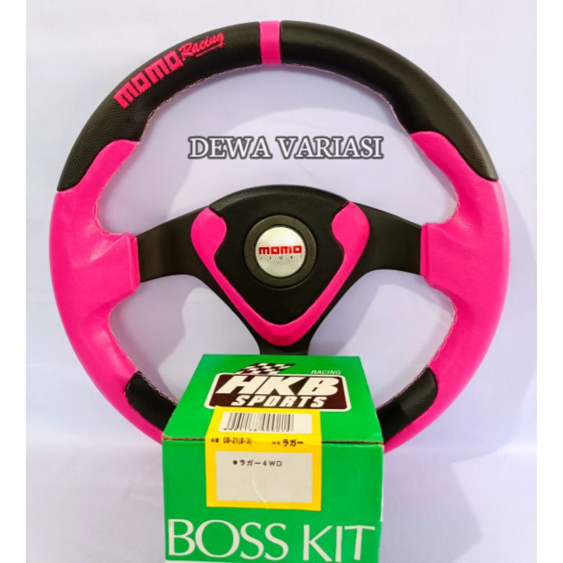 Setir Mobil Universal Setir Racing Stir Modif dan Variasi komplit tinggal pasang
