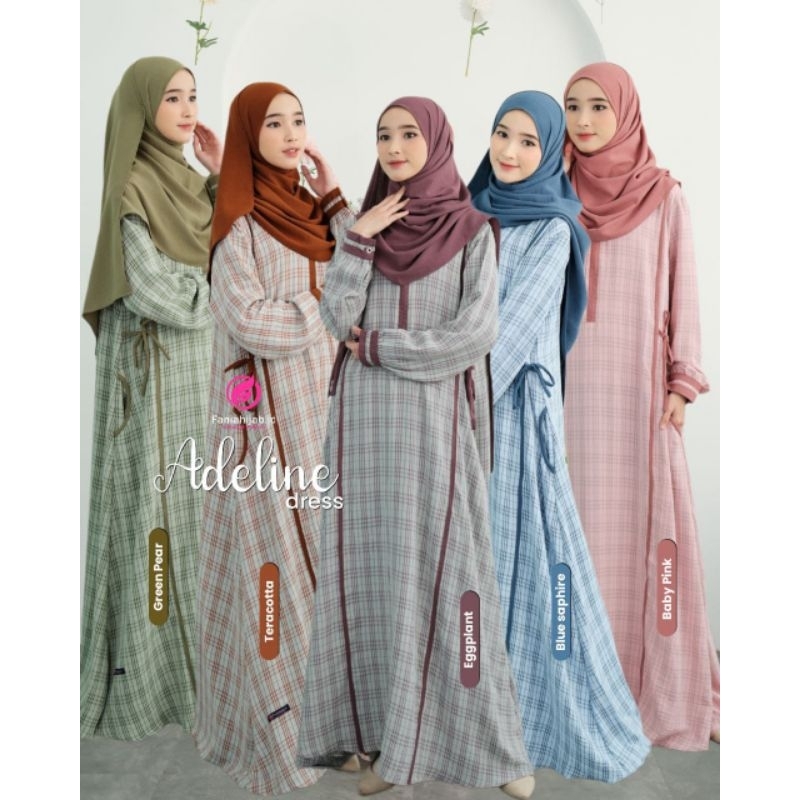 GAMIS ADELINE BRAND FANIA HIJAB