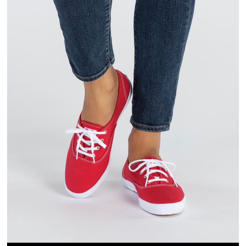 KEDS-CHAMPION CANVAS RED