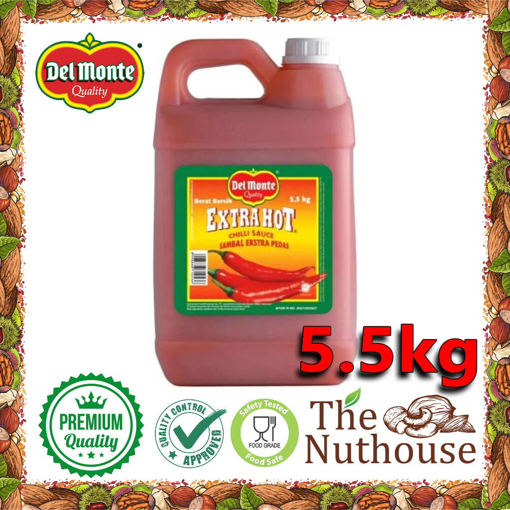 

Del Monte Saos Sambal Extra Hot 5.5kg [Jerigen 5,5 kg]