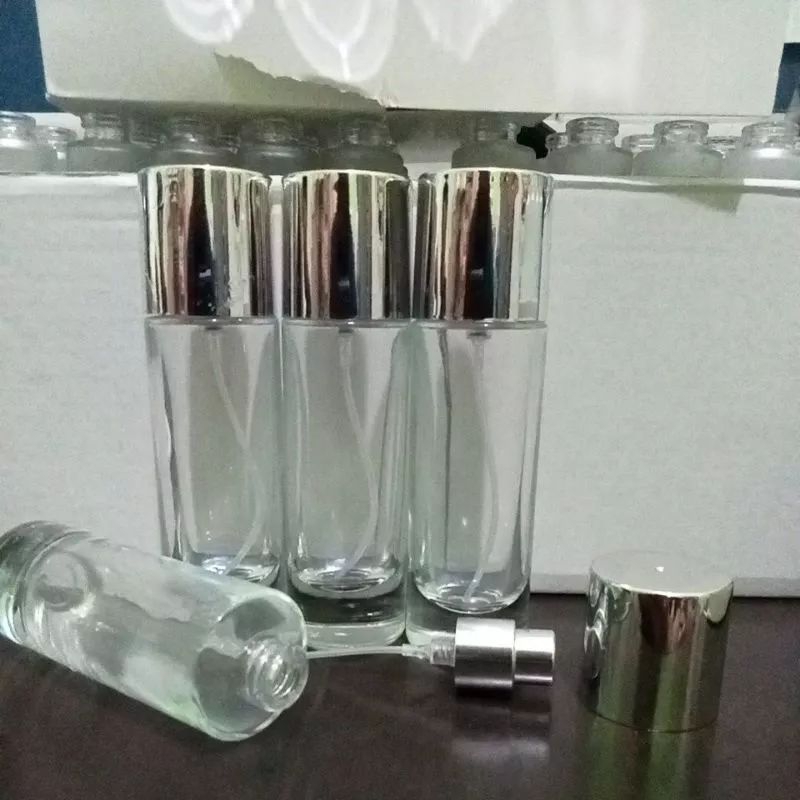 BOTOL PARFUM 30 ML SPRAY / SEMPROT MOTIF KACA 1 KOTAK 12 PCS