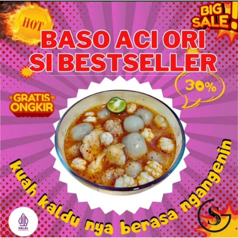 

BASO ACI 12 BUNGKUS ASLI BOGOR GRATIS 1 BUNGKUS