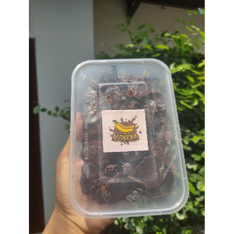 

kripik pisang coklat lumerr