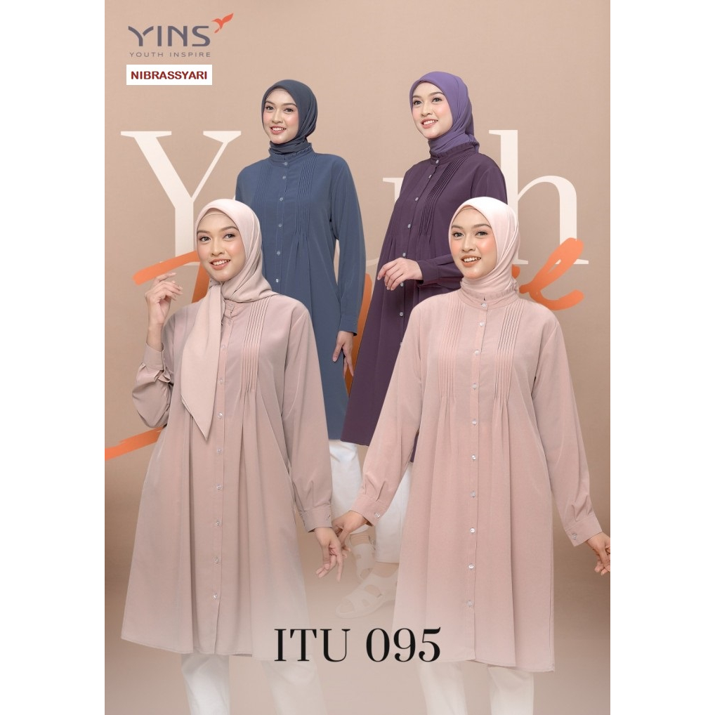 TUNIK TERBARU YINS (YOUTH INSPIRE) PARTNER NIBRAS / TUNIK YINS ITU 095 / ATASAN TERBARU 2023 / TUNIK