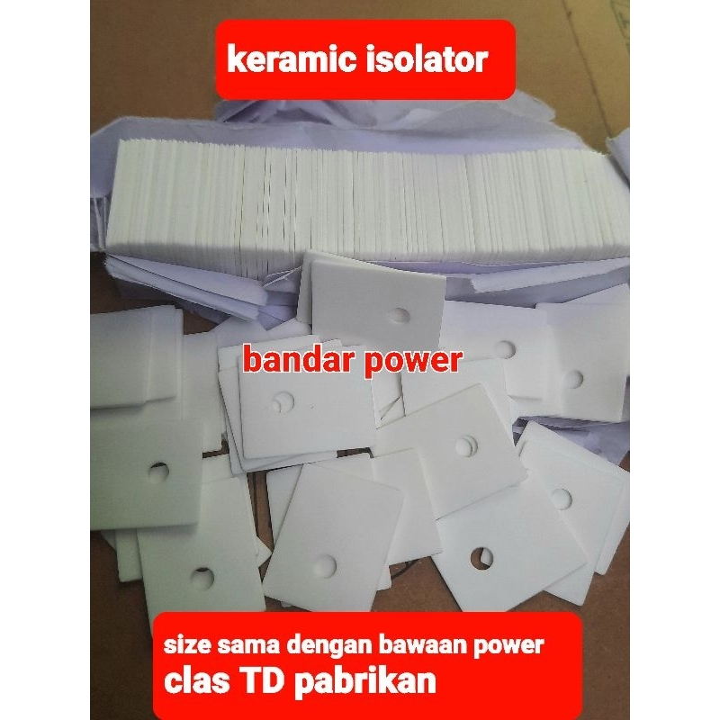 isolator keramic transistor