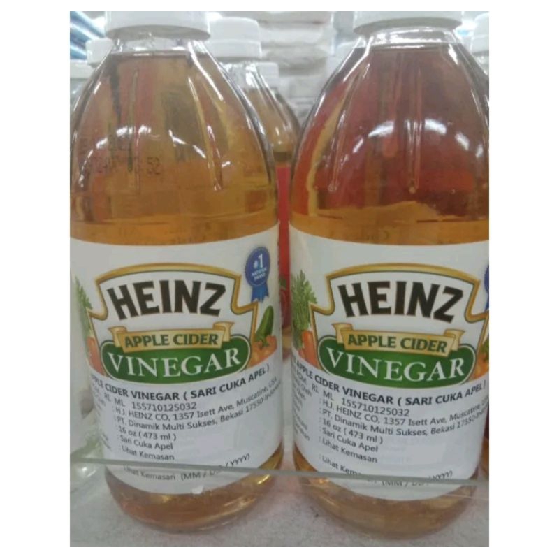 

HEINZ Apple Cider 473 ml - Vinegar - cuka apel - sari cuka apel