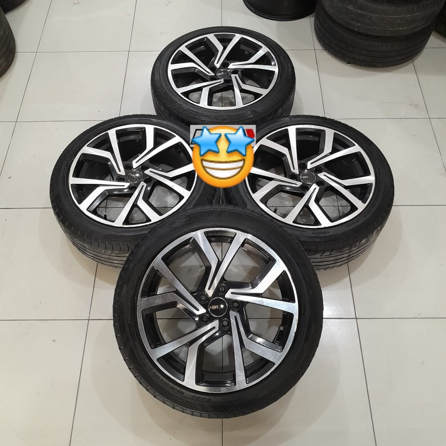 velg mobil bekas HSR WENDER ring 18 pcd 5x114,3 plus ban 225 45 r18