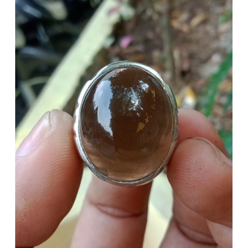 Batu Solar Padang Natural Solok Top Super Giwang Quality (Real picture) Stok 1
