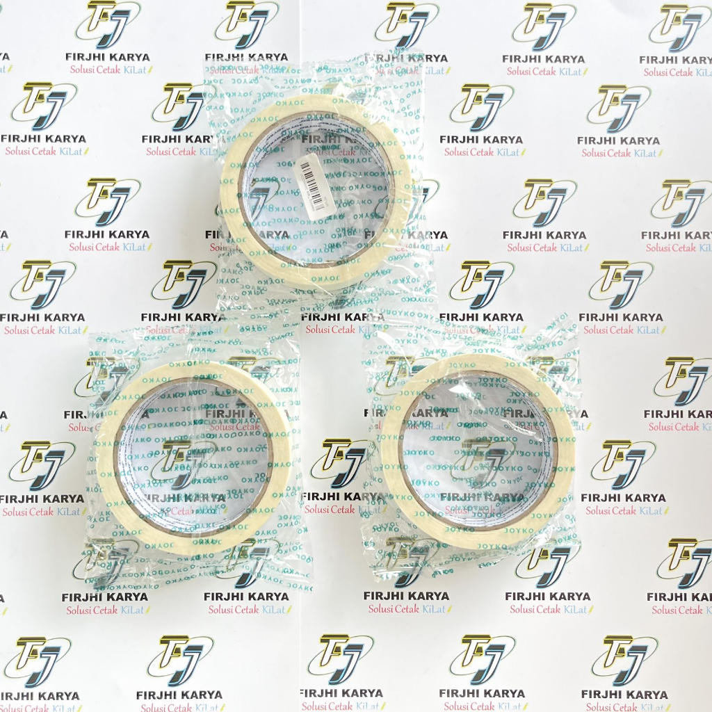 

Masking Tape Joyko 24mm dan 48mm - Lakban Kertas