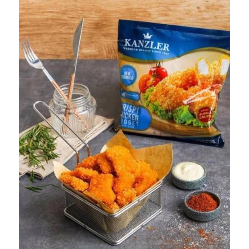 

Nugget Kanzler Crispy 450 gram | Nugget Ayam Premium Viral Nuget Naget