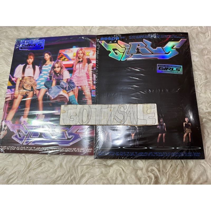 AESPA 2ND MINI ALBUM - GIRLS (KWANGYA VER / REAL WORLD VER ) ALBUM AESPA GIRLS