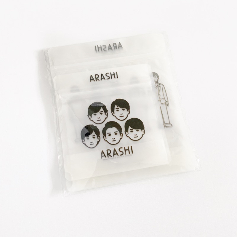 Arashi x Noritake Journey exhibition zip bag set