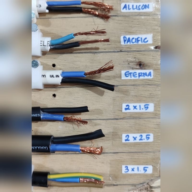 KABEL SERABUT NYYHY EXTRANA 2x1.5 / 2x2.5 / 3x1.5 / 3x2.5 PERMETER