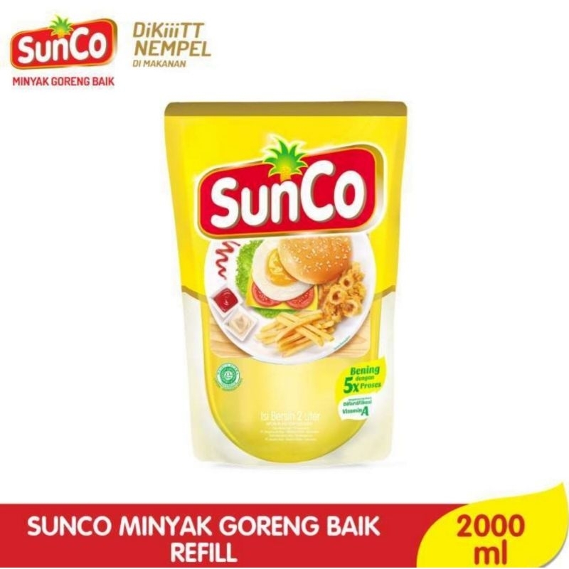 

Sunco Minyak Goreng Reffil 2000Ml