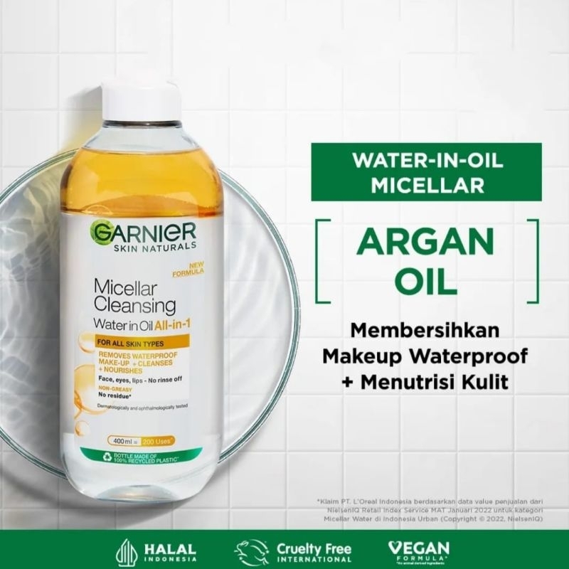 Garnier Micellar Water Oil-Infused - 400ml