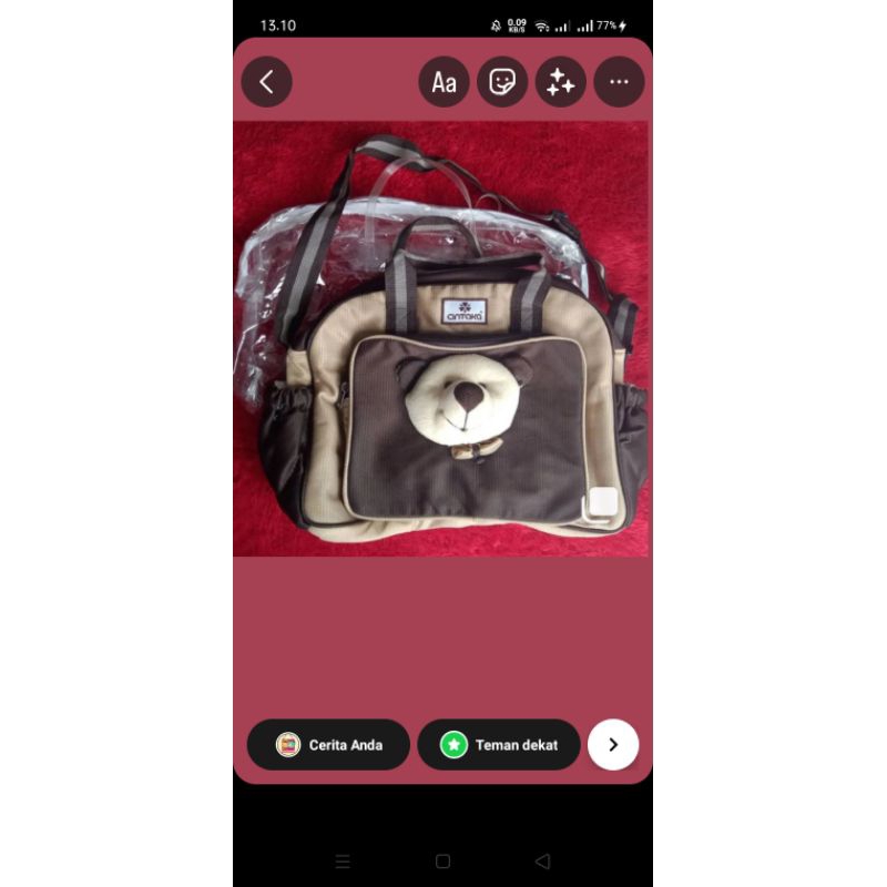 tas bayi besar preloved bagus