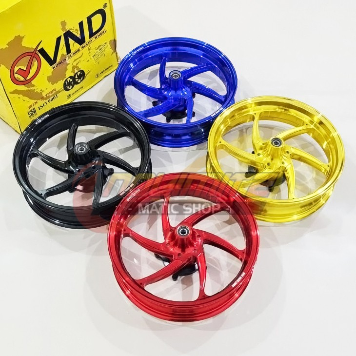 Velg VND Six Star Depan Belakang Yamaha XMAX