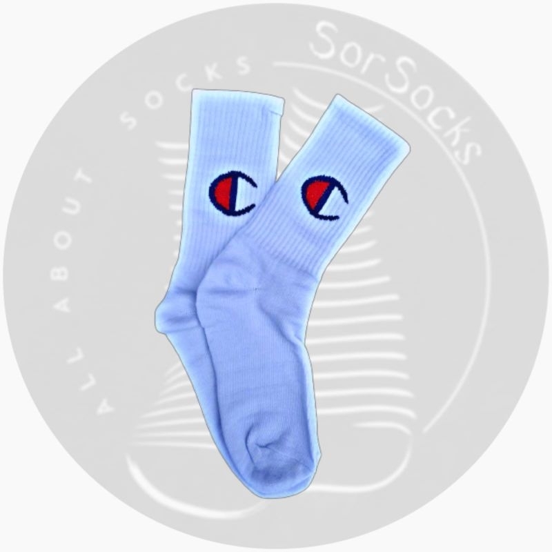 KAOS KAKI OLD SCHOOL ( CHAMPION BIG LOGO)