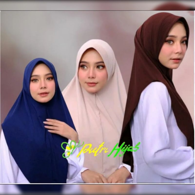 PUTRI HIJAB//HIJAB INSTAN /HIJAB BERGO//HIJAB SPORT/KERUDUNG BERGO/KERUDUNG PED/KERUDUNG INSTAN