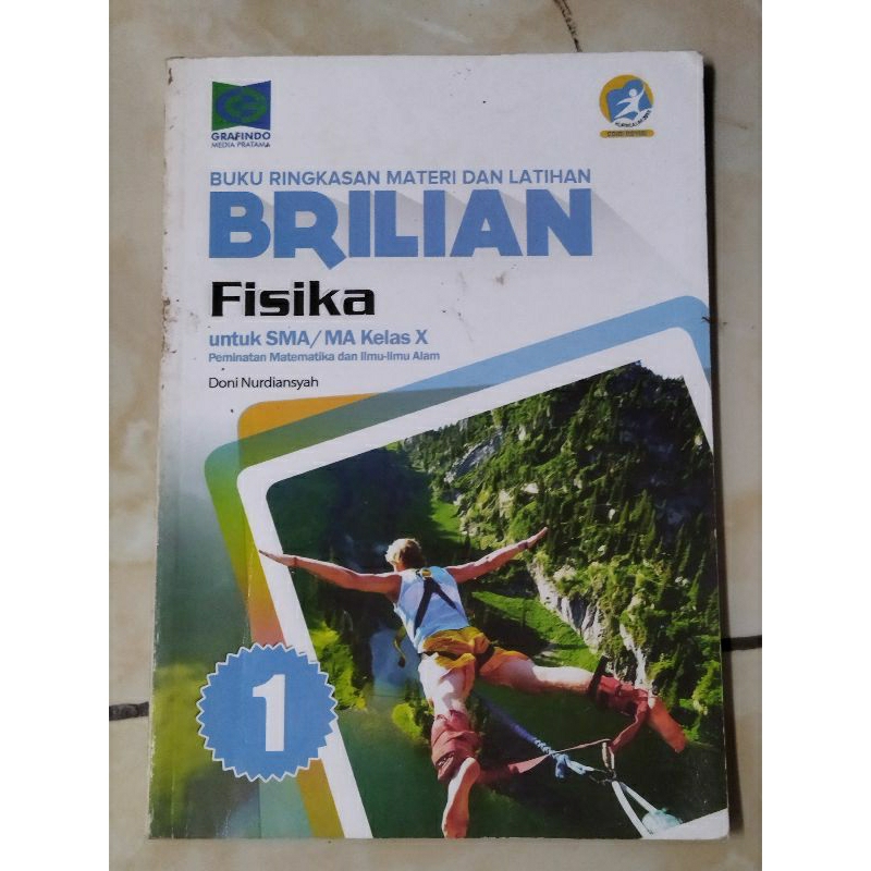 Buku Fisika BRILIAN kelas 10 penerbit Grafindo