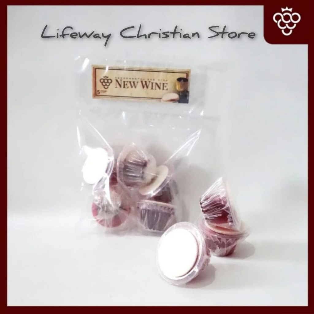 

(Best Seller Product) Paket Minuman Perjamuan Gereja Isi 5 + Hosti