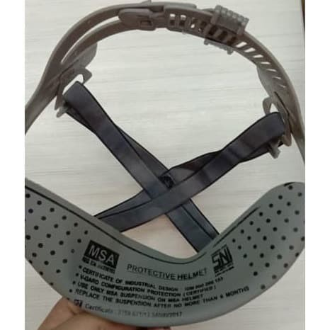 Inner Kerangka Helm MSA SNI V Gard Safety Inner Suspension Helmet