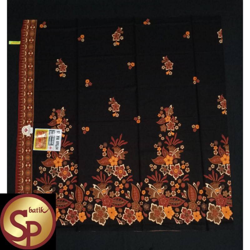 KAIN BATIK H. SANTOSO HITAM MANIS