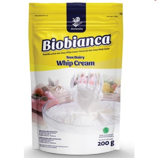 

Biobianca Vanilla 200gr Zeelandia Non Dairy Whip Cream