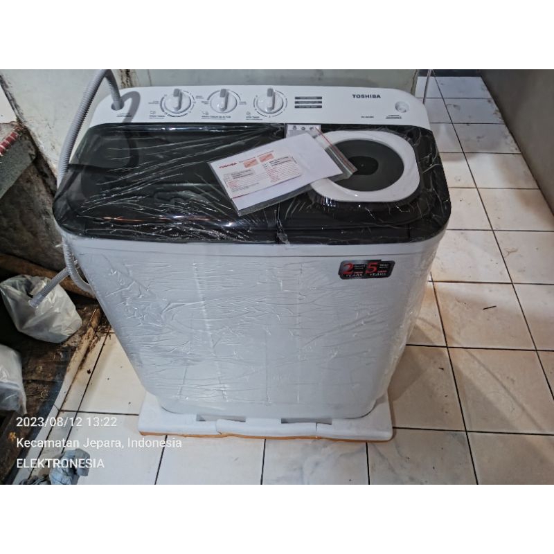 Toshiba VH-H85 Mesin Cuci 2 Tabung 7,5 kg Pati Kudus Jepara Rembang Blora Grobogan ##2501