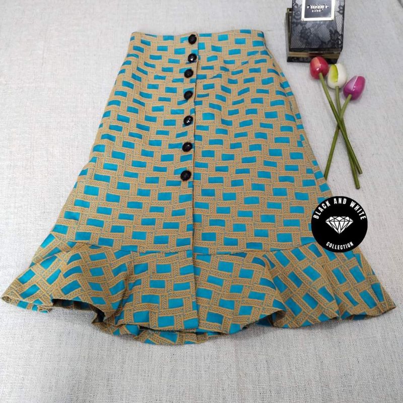 BOUTIQUE DE BOUN WOMEN'S MIDI SKIRT