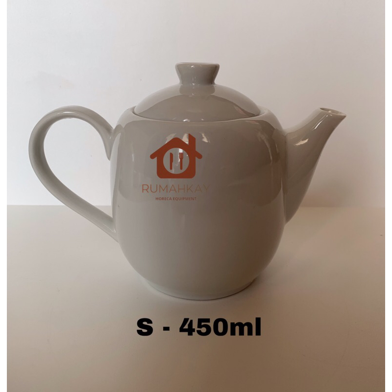 Coffee Tea Pot / Teko Kopi Teh Keramik 450ml