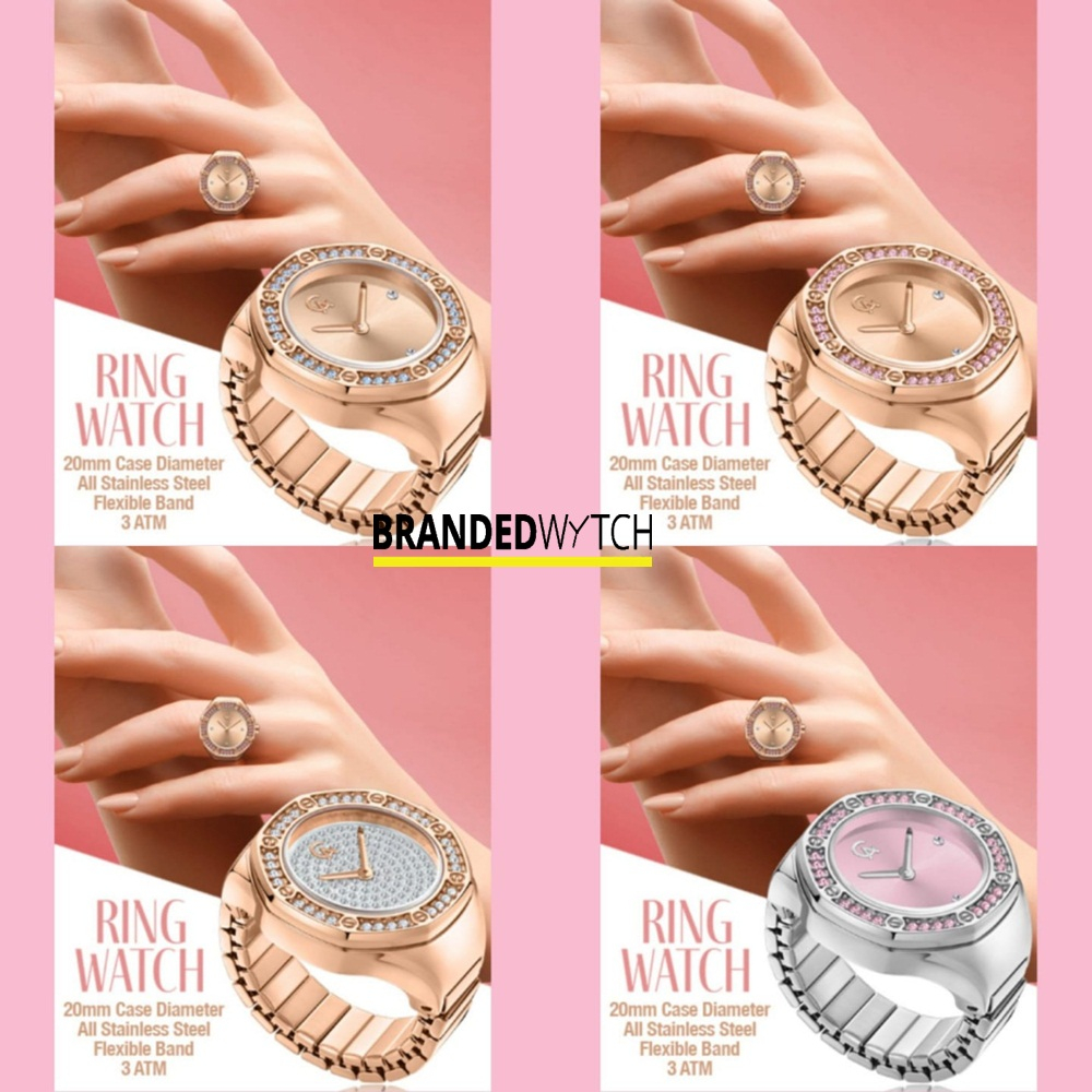 Jam Tangan Cincin Alexandre Christie  Original Wanita AC 2B06