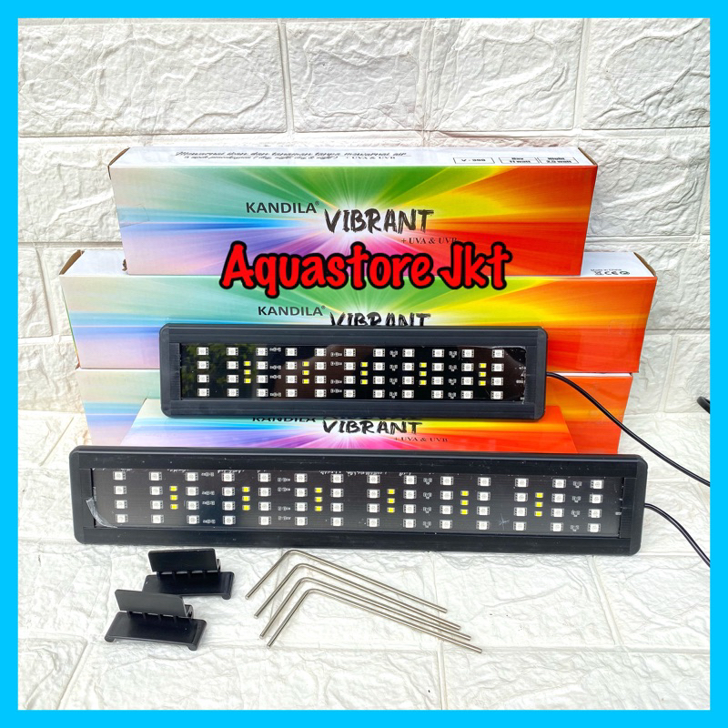 LAMPU AQUARIUM KANDILA VIBRANT GANTUNG 30 40 60 80 CM LAMPU AQUARIUM ATAS