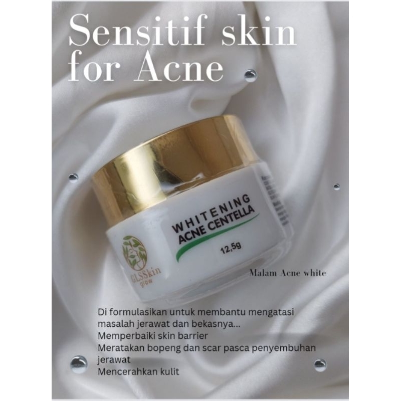 New glsskin night centela/acne