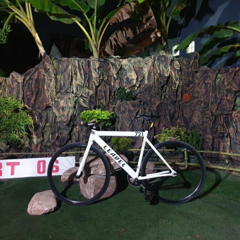 Sepeda fixie leader 721 fullbike
