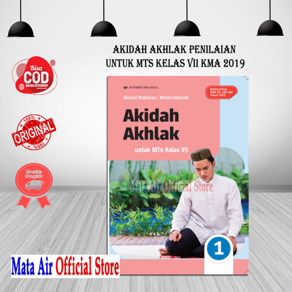 BEST SELLER AKIDAH AKHLAK PENILAIAN untuk MTS KELAS 7 8 9 KMA - ERLANGGA