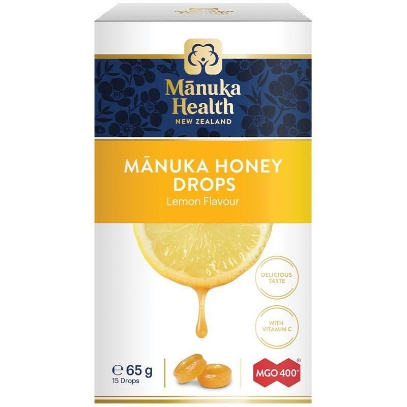 

Manuka Health Manuka Honey drops Lemon 15 pack 65g