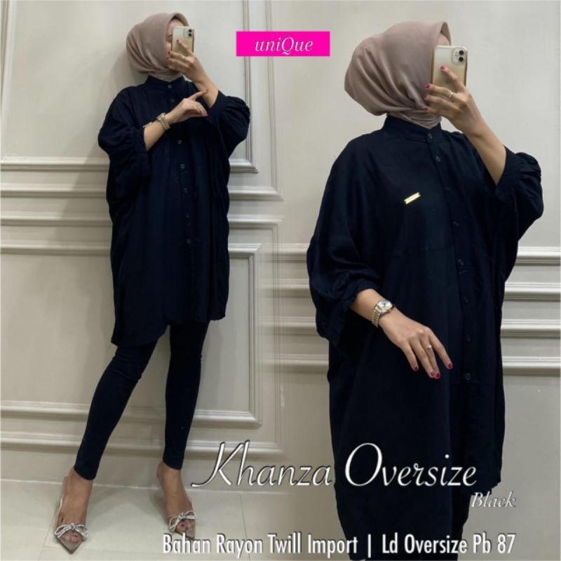 tunik wanita khanza oversize by Unique