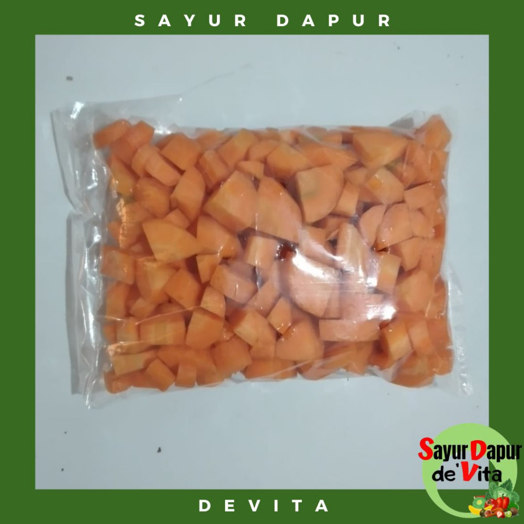 

Wortel Dadu Beku 250 gram