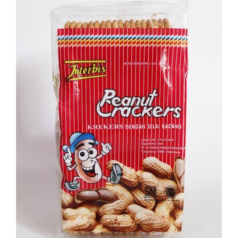 

Interbis Peanut Biscuits Biskuit Krim Kacang